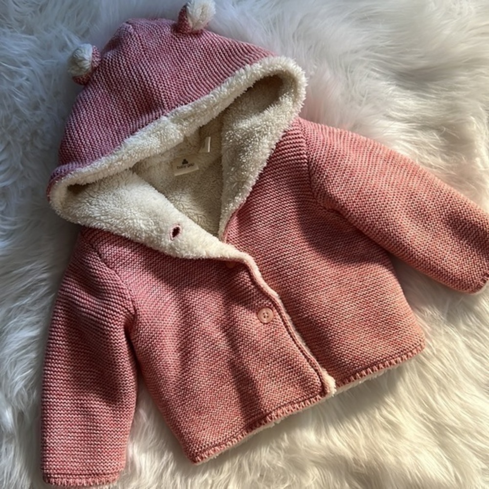 Babygirl plush teddy coat